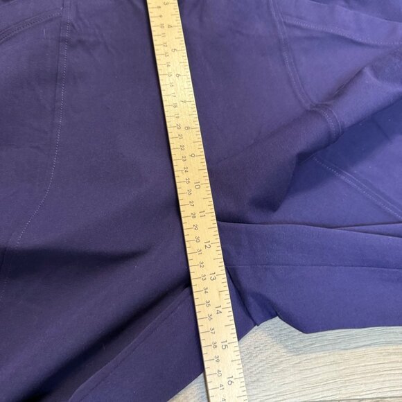 Isaac Mizrahi Wide Leg Pants Plus Size 24 Lilac Purple Stretch 24/7 Pull On - Picture 11 of 16